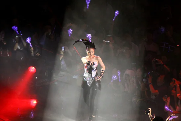 Miriam Yeung Ladies & Gentleman World Tour ao vivo em Hong Kong — Fotografia de Stock