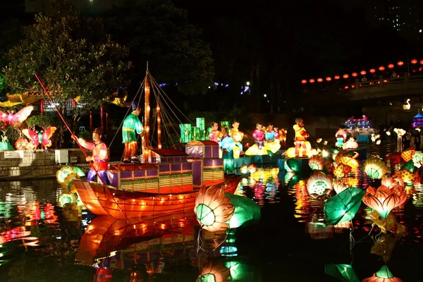 Ano Novo Chinês Lanterna carnaval — Fotografia de Stock