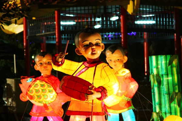 Capodanno cinese Lanterna carnevale — Foto Stock