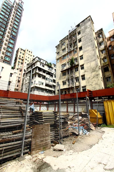 Cantiere a Hong Kong — Foto Stock