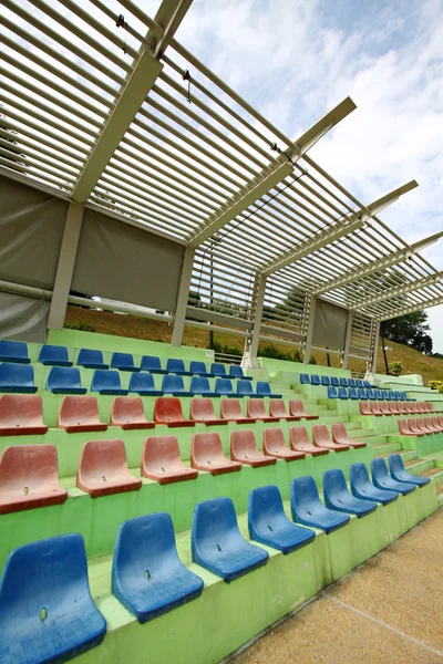 Stadion székek — Stock Fotó