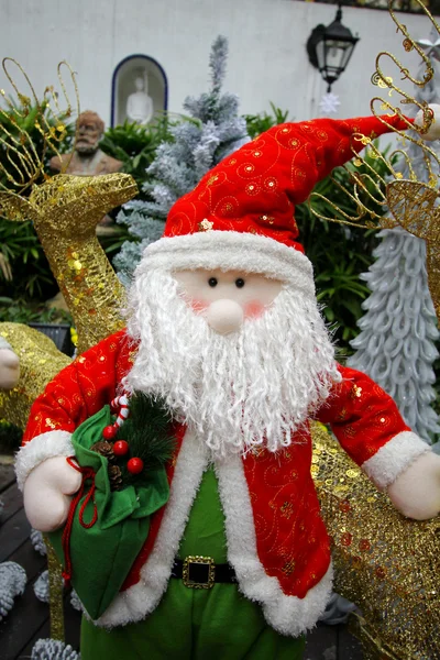 Santa Claus christmas background — Stock Photo, Image