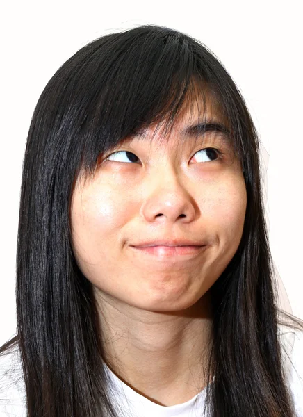 Asiatische Frau lächelt — Stockfoto