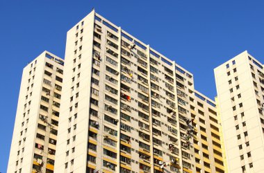 Hong Kong public housing clipart