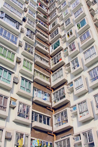 Apartamenty hong kong w dzień — Zdjęcie stockowe