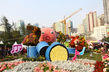 Hong Kong Flower Show 2011 clipart