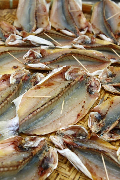 Salted fishes in Hong Kong — Stock Photo, Image
