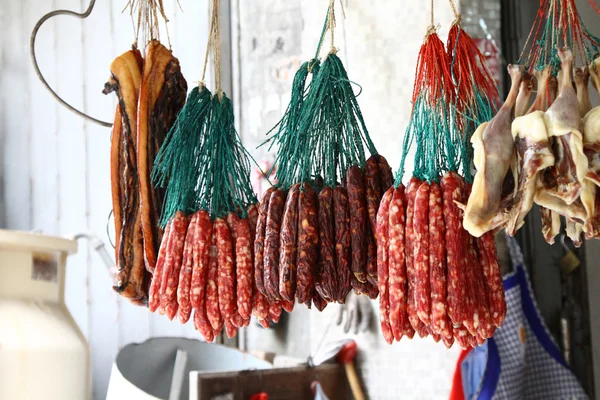 stock image Chinese traditional sausages