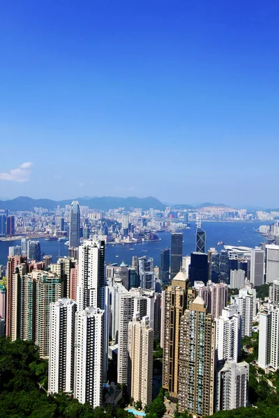 Красива сцена Hong Kong — стокове фото