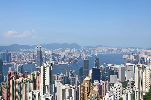 Nézd meg hong kong a csúcs — Stock Fotó