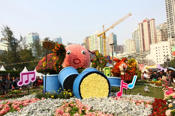 Hong kong květinová přehlídka 2011 — Stock fotografie