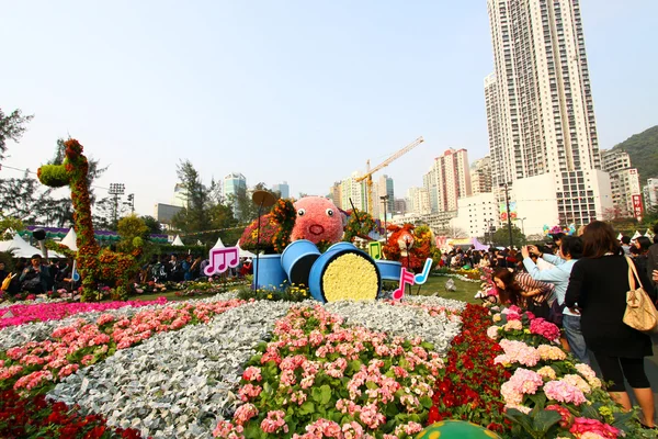 Exposição de flores de Hong kong 2011 — Fotografia de Stock