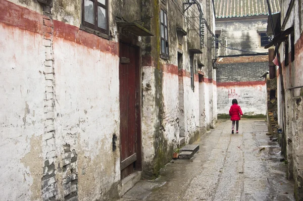 Vila chinesa na China — Fotografia de Stock