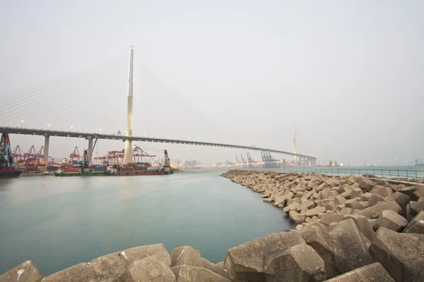 Ponte di Hong Kong di giorno — Foto Stock