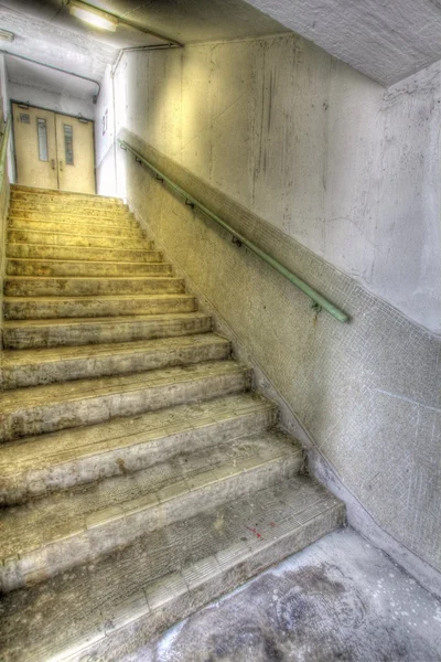 Stairs of public housing in Hong Kong — Stock Photo, Image
