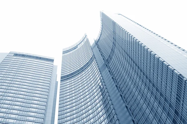 Imagem abstrata de edifícios de escritórios — Fotografia de Stock