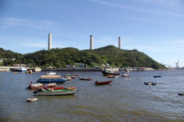 güç istasyonu lamma Adası, hong kong.