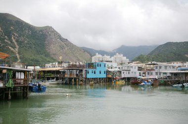 hong Kong Tai o balıkçı köyü