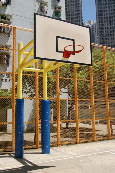 Basketball court in abstract view — Stock Photo, Image