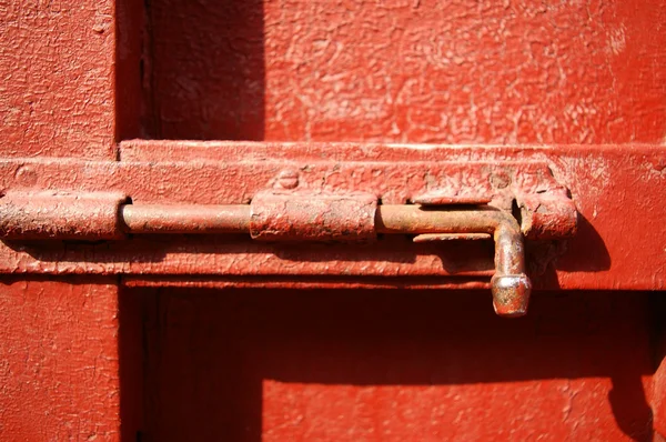 Cerradura y puerta chinas —  Fotos de Stock