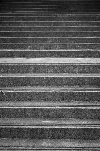 Escaleras en tono blanco y negro —  Fotos de Stock
