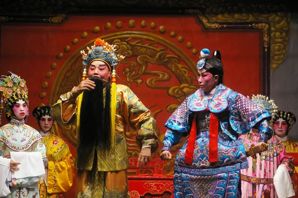 Кантонская опера в Гонконге — стоковое фото