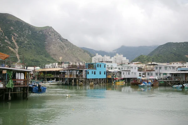 Hong Kong Tai o balıkçı köyü — Stok fotoğraf