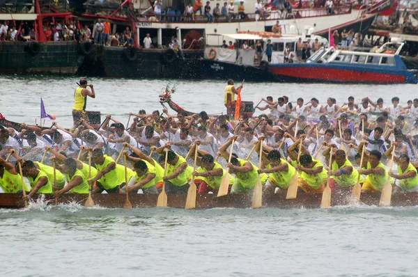 stock image Dragon boat race in Hong Kong
