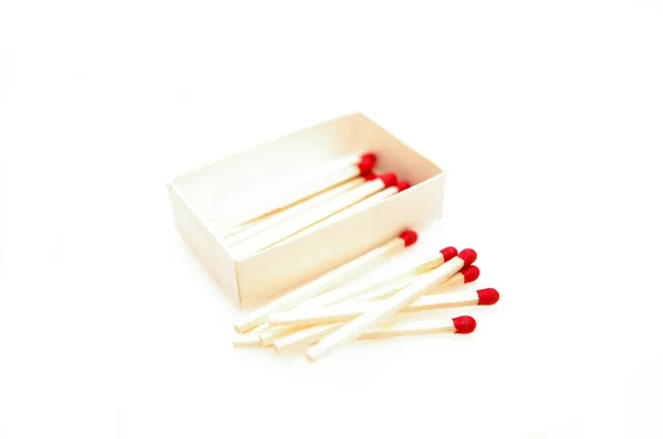 Matches isolated on white background — Stock Image Matches isolated on white background Stock Picture