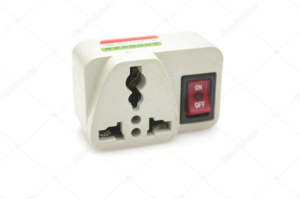 Plug isolated on white background