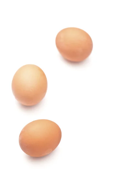पांढरा पार्श्वभूमीवर अंडी वेगळे — स्टॉक फोटो, इमेज