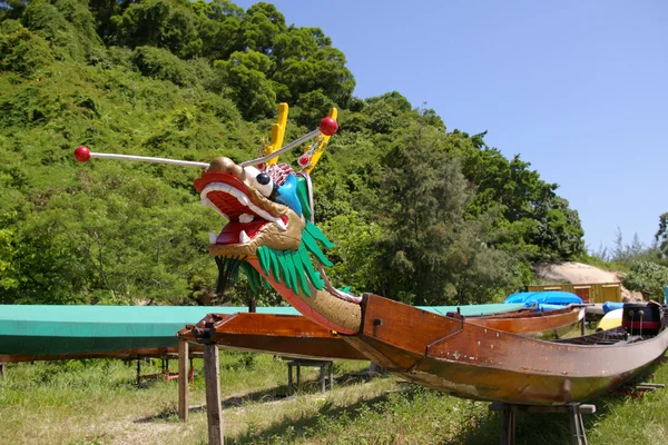 Cabeza de barco dragón —  Fotos de Stock