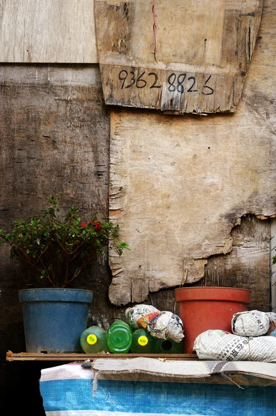 A old garden and wall — Stock Photo, Image