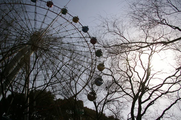 Ferris roue contre ciel — Photo