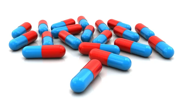 Pills 3d — Stock Photo, Image