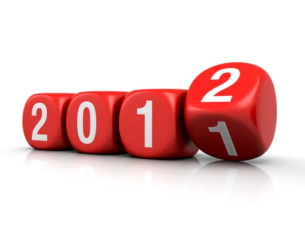 Новый 2012 год — стоковое фото