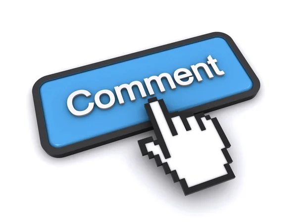 Comment button — Stock Photo, Image