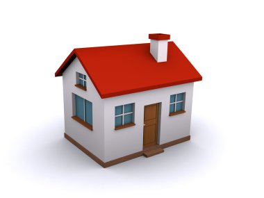 3d house clipart