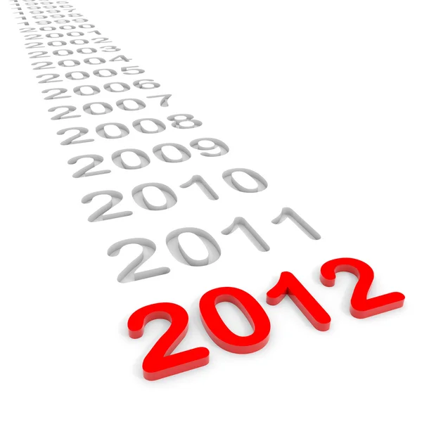 Año Nuevo 2012 . — Foto de Stock