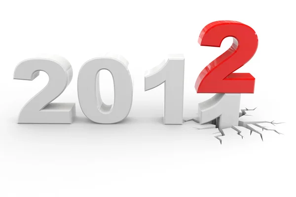 Año Nuevo 2012 . — Foto de Stock