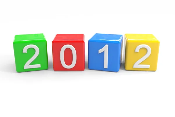 Nieuwe jaar 2012. — Stockfoto