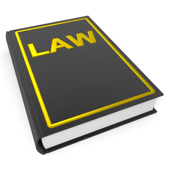 Podręcznik prawa. — Zdjęcie stockowe