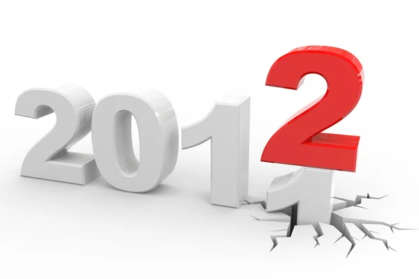 新的一年 2012. — 图库照片#
