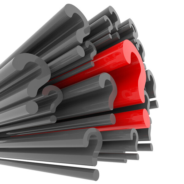 3d вопросительные знаки в перспективе
.