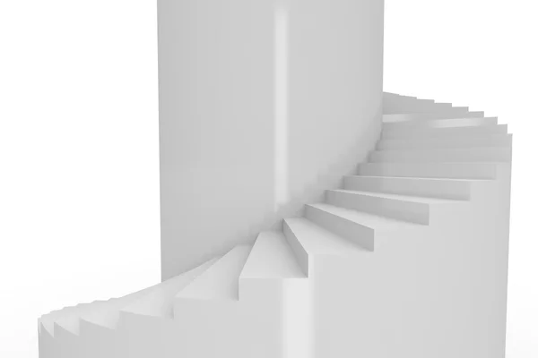 Spiraal trap op toren. — Stockfoto