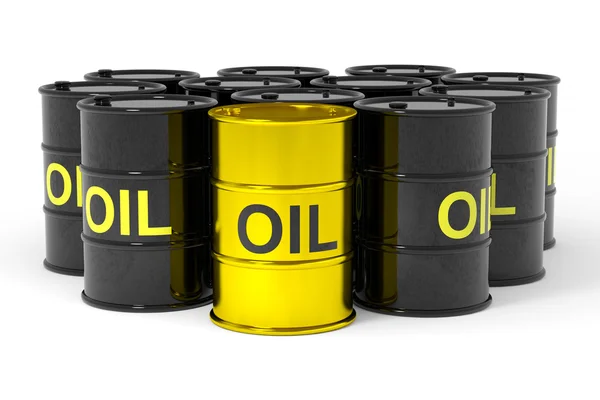 Barris de petróleo . — Fotografia de Stock