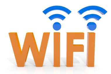 Wifi concept. clipart