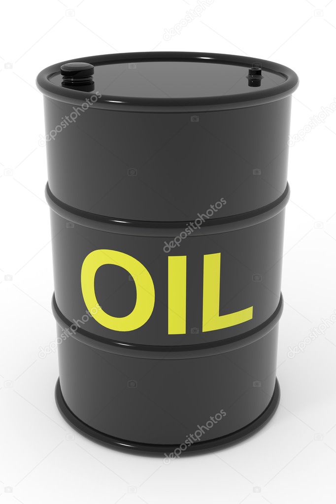 Oil barrel.