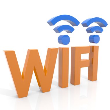 Wifi concept. clipart