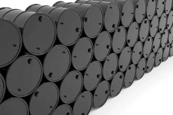 Barriles de petróleo . —  Fotos de Stock